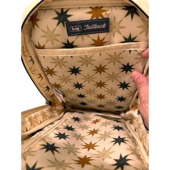 LUG Tailback Sling Bag Metallic Yellow Gold NWOT - Picture 7 of 11